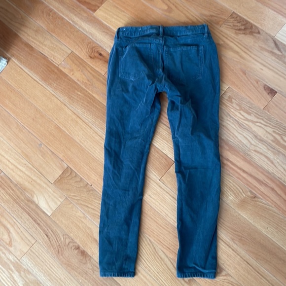 Ann Taylor loft blue corduroy curvy skinny pants size 26/2 - Picture 4 of 5